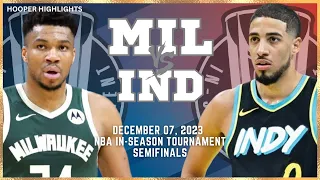 Milwaukee Bucks vs Indiana Pacers Full Game Highlights | Dec 7 | 2024 NBA Season