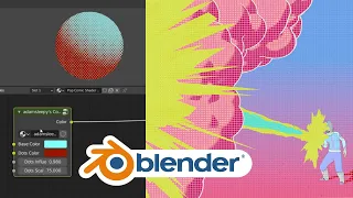 Pop Comic Shader Tutorial Series Part 1: The Comic Dots Shader