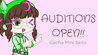 (CLOSED) VOICE ACTORS AND CREW NEEDED!! | Gacha Mini Skits | Gacha VA Series