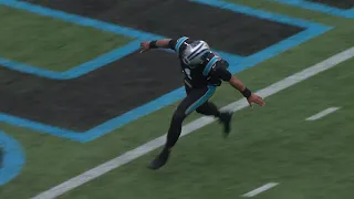 Cam Newton's run-out had the stadium on it's feet