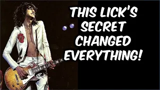 The Lick That Changed Everything – It’s Easy if you Know the Secret