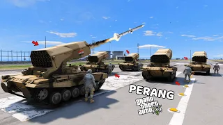 MISI MENYERANG BASE MILITER - GTA 5 MOD