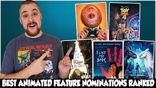 All 5 2020 Best Animated Feature Oscar Nominations Ranked