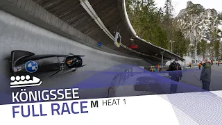 Königssee | BMW IBSF World Cup 2020/2021 - 4-Man Bobsleigh Heat 1 | IBSF Official