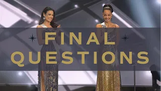 69th MISS UNIVERSE - Final Questions! | Miss Universe