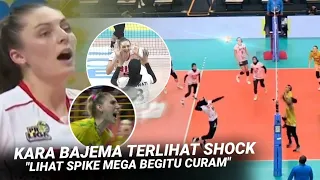 Baru Lihat Mega Di Pertandingan Resmi ! Reaksi Kara Bajema Lihat Spike Keras Megatron