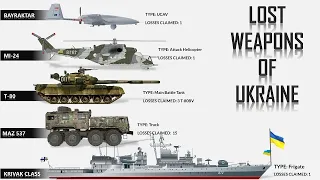 List Of Ukrainian Military Weapons Lost So Far