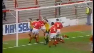 Barnsley v Oxford United 92/93