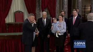 CLIPS: VP Biden Ceremonial Swearing In with Senators (C-SPAN)