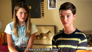 Missy & Sheldon on Existence of God (Atavism) - Young Sheldon Season 5 Episode 2 | #YoungSheldon