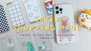 Unboxing  iPhone 12 Pro Max New Accessories & AirPods & Macbook Air 2020｜SHEIN Shopping Haul ｜ASMR