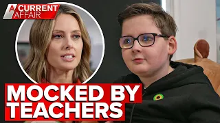Parents sickened after son was mocked by teacher online | A Current Affair