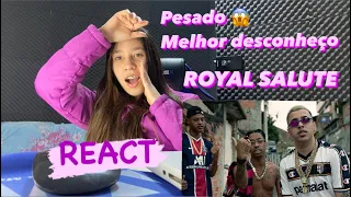 REACT - ROYAL SALUTE - Sueth Ft. Tz da Coronel & PL Quest