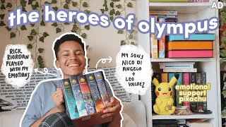 🏺 i read the heroes of olympus and these books tried to kill my children