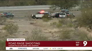 Road rage shooting off I-19 and Valencia