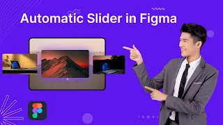 Create an Automatic Slider using Figma | Urdu / Hindi | #designbazaar