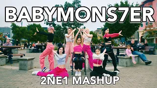 [K-POP IN PUBLIC | ONE TAKE] ‘2NE1 Mash Up’ BABYMONSTER Leejung Ver. DANCE COVERㅣ@acey_dance