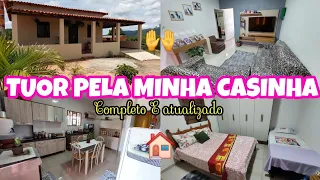 🏡 Tuor Pela Minha Casinha 💕Ieda Alves  #tuorpelaminhacasa #casapequena