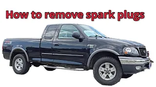 How To Remove The Spark Plugs In A 2002 Ford F-150 5.4L Engine V8 Without Removing The Fuel Rails