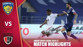 ISL 2020-21 Highlights M98: Chennaiyin FC  Vs Northeast United