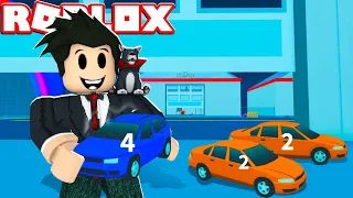 LOKIS FAZENDO CARROS COM CARROS | Roblox - Race Merge Simulator