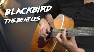 Blackbird Fingerstyle Guitar Lesson Tutorial - The Beatles - how to play