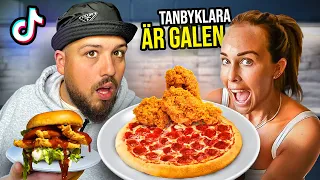 VIRALA TIKTOK-RECEPT MED TANBYKLARA *HON ÄR GALEN*