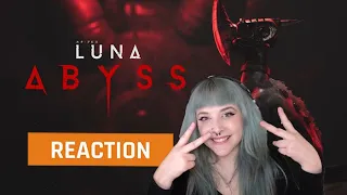 My reaction to the Luna Abyss Announcement Trailer | GAMEDAME REACTS