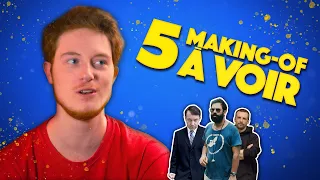 5 MAKING-OF à voir AU PLUS VITE