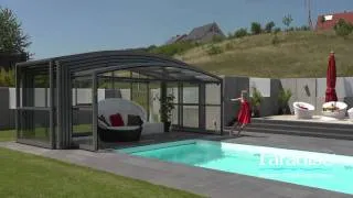 Paradiso Schwimmbadüberdachung Modell RIMINI