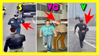 Evolution of 1 Star Wanted Level in GTA Games 1997 - 2021 part 2