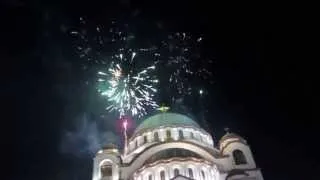 New year Temple of St. Sava 2014