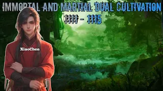Immortal And Martial Dual Cultivation Episode 1111 - 1115 #noveldonghua #donghua #alurcerita