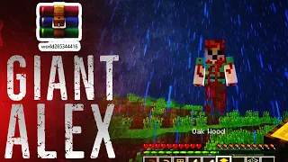 GIANT ALEX SEED KODUNDA OYNADIM | Minecraft Creepypasta