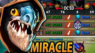 How MIRACLE Slark absolutely Destroys OG.BZM and his Team — NO SCEPTER BUILD