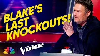 Blake Gets Emotional for His Last Knockouts and More Outtakes | The Voice | NBC