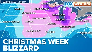 Christmas Week Winter Storm To Bring Feet Of Snow, Possible Blizzard Conditions To Parts Of US