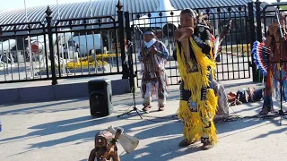 Москва Эквадорские индейцы у ВДНХ  - 5 сентября 2014