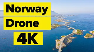 Norway 4k Drone Footage - Flying over Norway - Cinematic Drone Film #norwaydrone2021