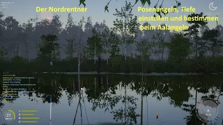 Russian Fishing 4 # Folge 33  Aalangeln mit Stippe und Pose, Posentiefe herausfinden und bestimmen