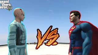 GTA 5 -Saitama (Dream Version) vs Superman SUPERHERO BATTLE