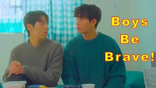 🇰🇷 🏳️‍🌈 Korean BL Web Series 👉 Boys Be Brave! 🤗 Balg Eum & In Ho 🎙 EngSug FanMade MV