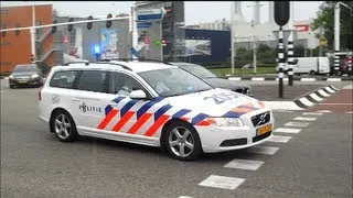 hulpdiensten rukken massaal uit voor een aanrijding op de Hoofdweg in Capelle a/d IJssel