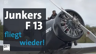 Junkers F 13 - Legende der Lüfte - originalgetreu nachgebaut | Abendschau | BR24