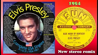 Elvis Presley - Blue Moon Of Kentucky - 2023 stereo remix