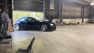 Widebody CL55 Getting the Eurocharged Cincy Tune MBH Long Tube Headers and Pulley