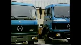 FAP MERCEDES 2235 clip from the documentary film Fap-osvajač drumova (1989)