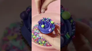 Cup Cake Decorating Ideas | Colorful Cup Cake Decorating | Beautiful Cake idea  #Shorts