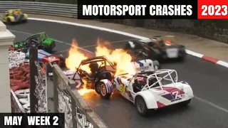 Motorsport Crashes 2023 May Week 2