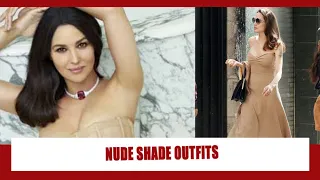 Angelina Jolie Vs Monica Bellucci: Who Looks Freaking Hot In Nude Shade Outfits?